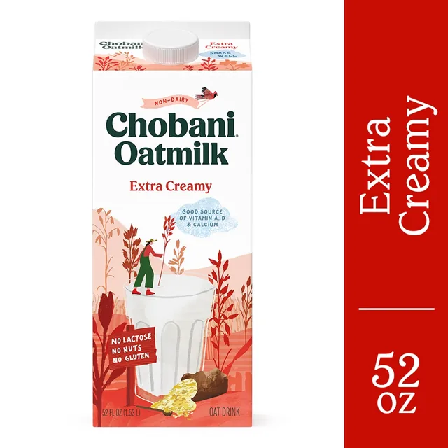 Chobani Oat Milk Extra Creamy carton